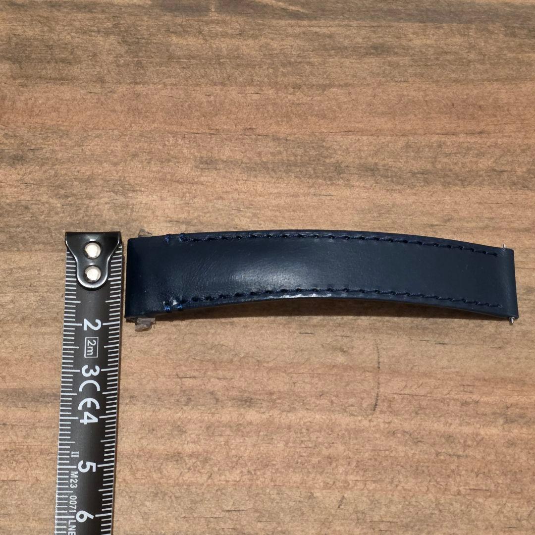 Cartier サントスドゥカルティエMM ネイビーブルーカーフレザー