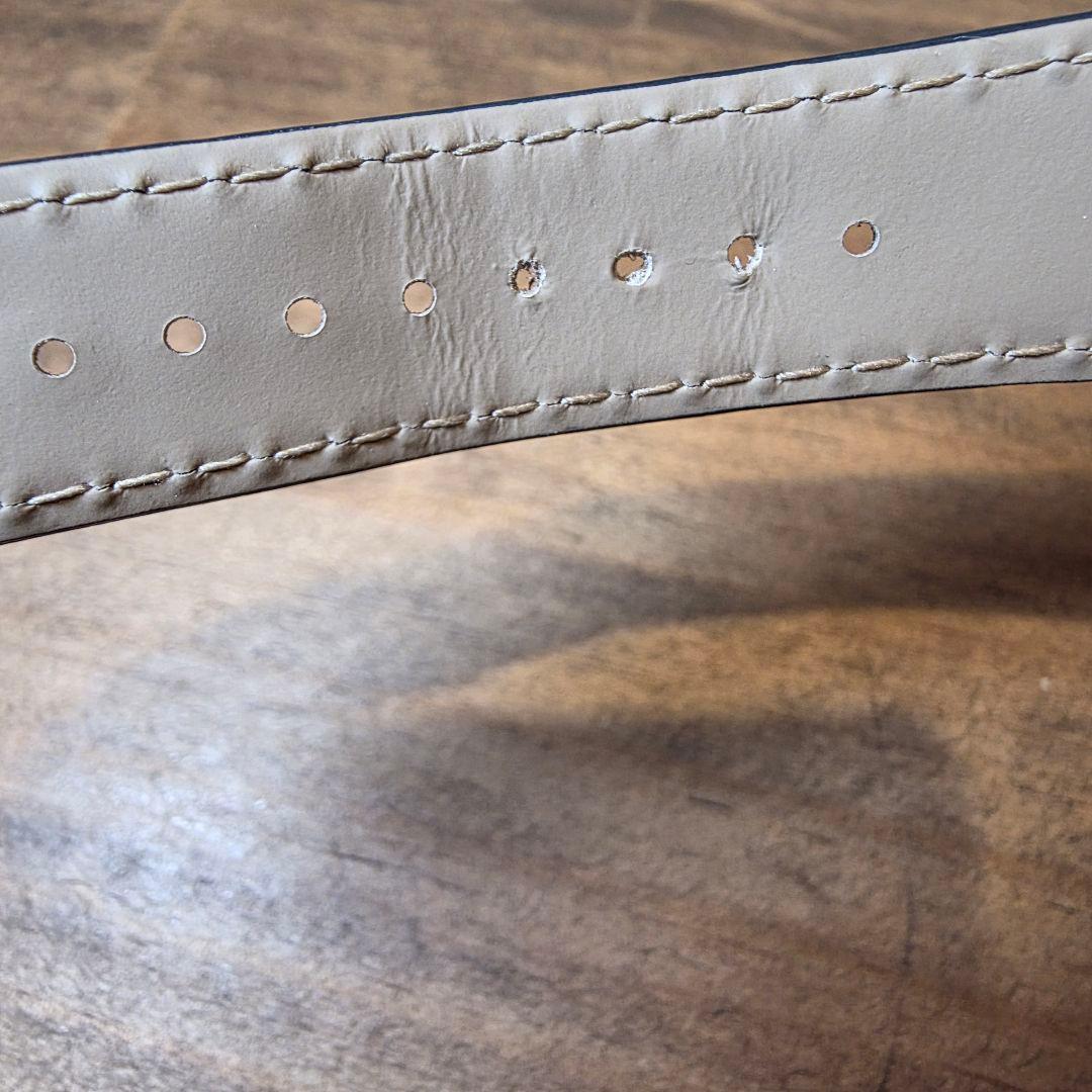 Cartier サントスドゥカルティエMM ネイビーブルーカーフレザー