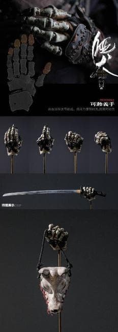 JPT design ｘ POP COSTUME 1/6 万相森羅 忍者 唖犬