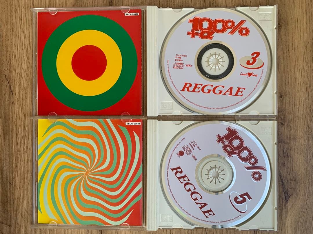 100%+a REGGAE 8枚セット
