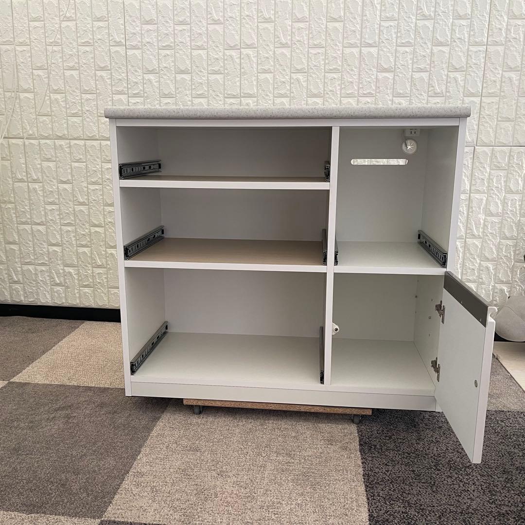 東京23区配送無料✨ニトリ　キッチンカウンター　レンジボード　美品