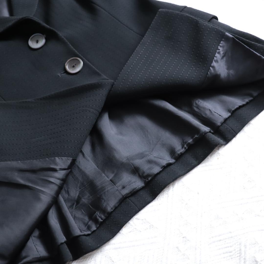 刺繍ストライプ マックスマーラ　MaxMara　テーラードジャケット　銀タグ