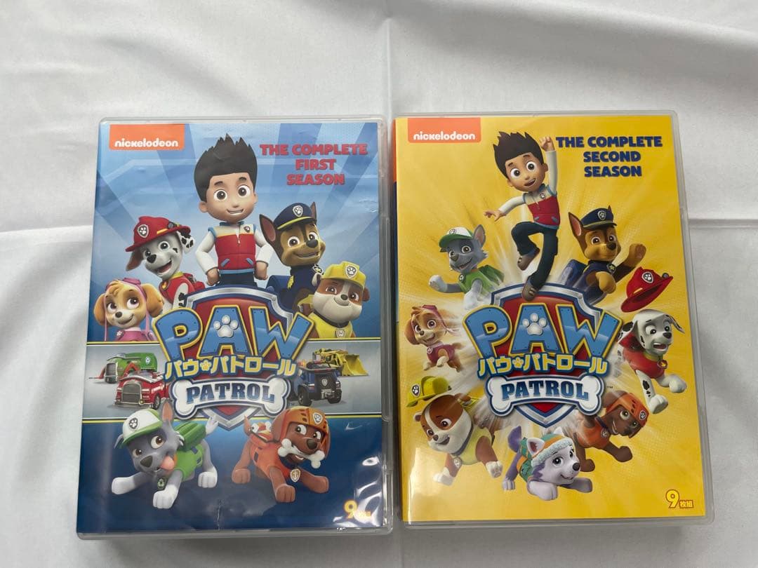 パウパトロール　シーズン1・2 DVD BOX 2点