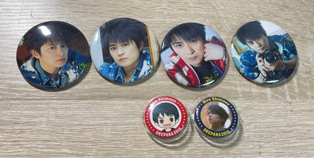 下野紘 CD5点 缶バッジ6点セット