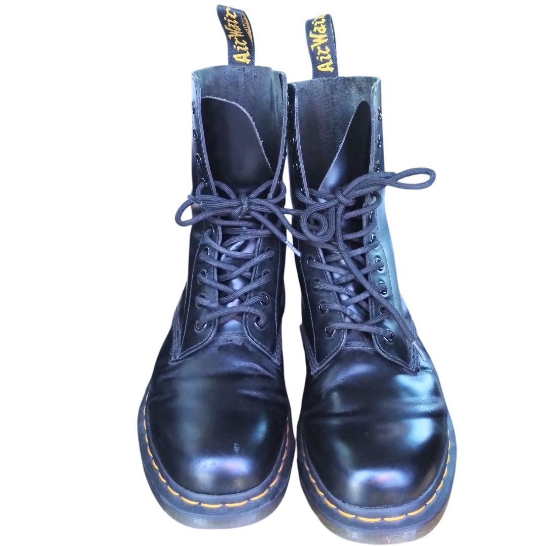 極美品 ドクターマーチン 10ホールシューズ 1490 UK7 ブラック