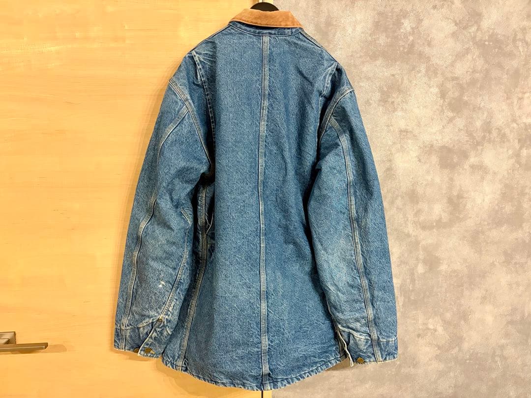 carhartt ミシガンチョアコート ブルーデニム large-tall