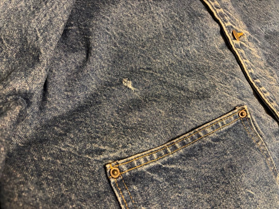 carhartt ミシガンチョアコート ブルーデニム large-tall