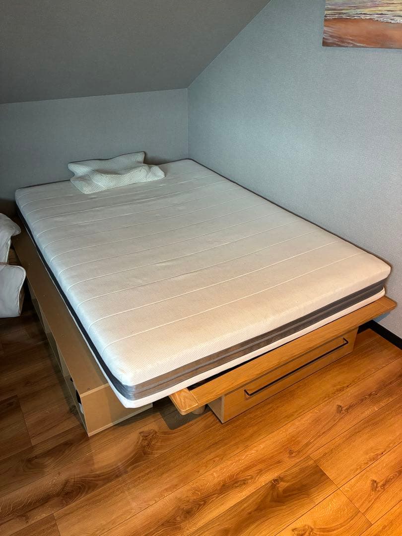 極上の寝心地！エアウィーヴ S02 ダブル【美品・8/15まで値引対応・引取歓迎