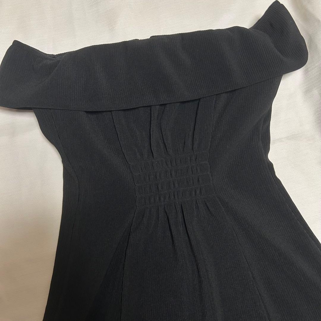 DEA robe de fleurs オフショルダー ナイトドレス