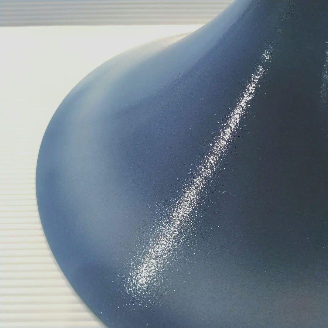 信楽焼 兼山 兼山窯 花器 水盤 立花 生け花 華道 池坊 草月 自由花 ブルー