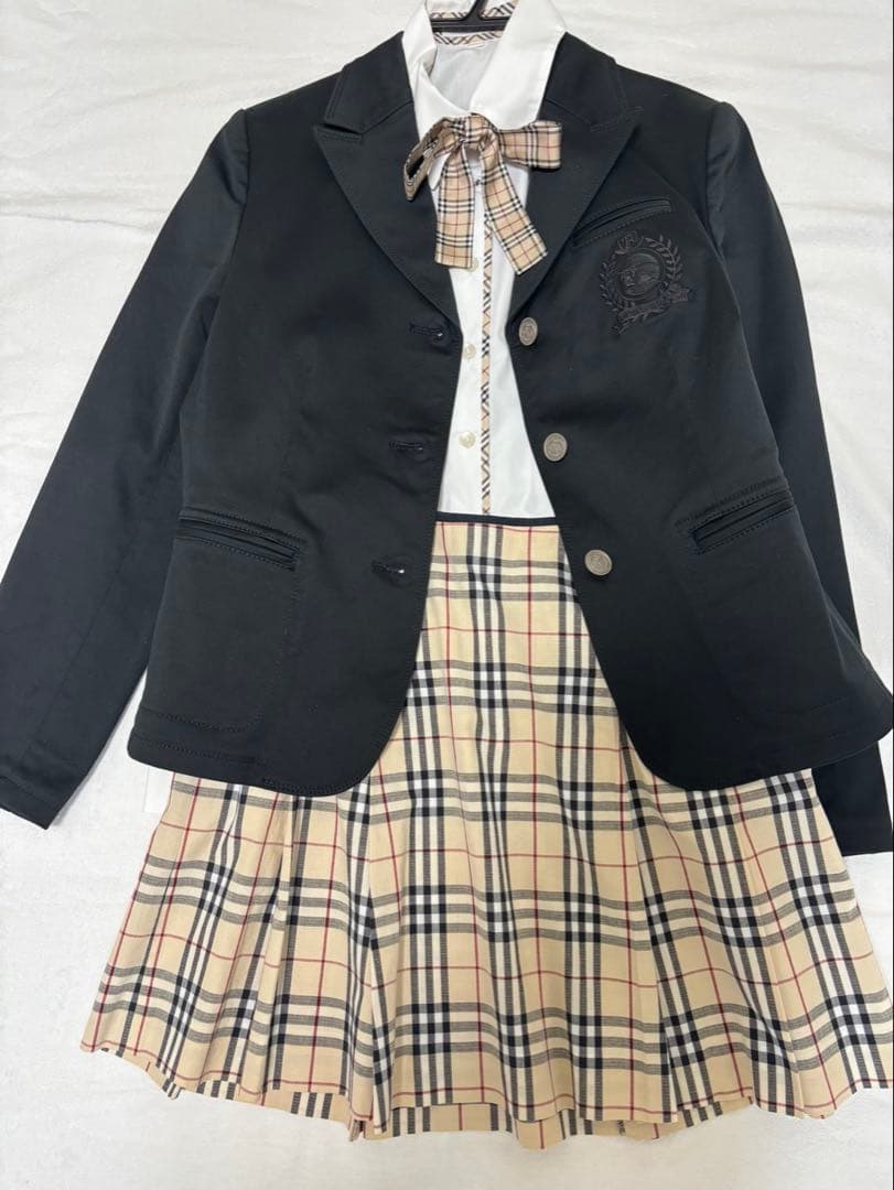 バーバリー　可愛い　豪華セット　リボンタイ　卒業　入学　150