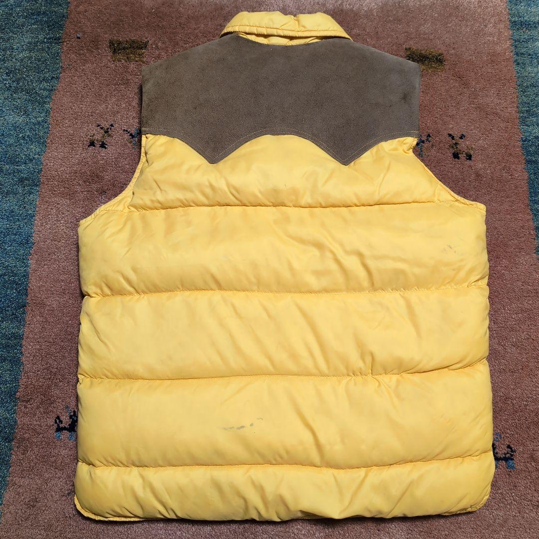 80S WOOL RICH　ダウンベスト