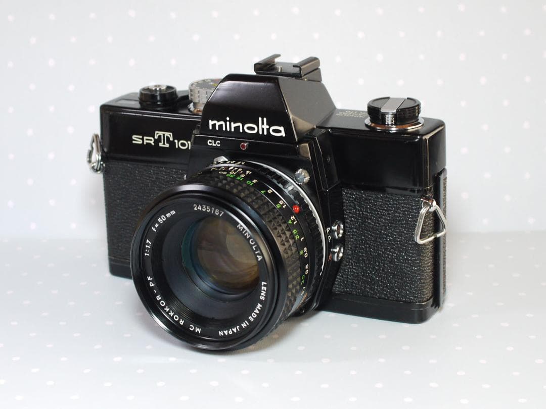 【実写確認済み】ミノルタ Minolta SRT101　ブラック