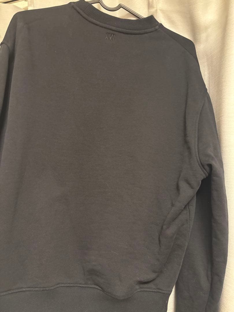 AMI PARIS ブラック スウェット トレーナーXSサイズ