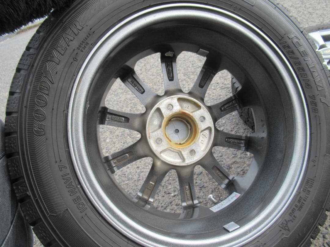 スタッドレス☆155/65R14 タント ムーブ アルト ワゴンR等 手渡OK☆