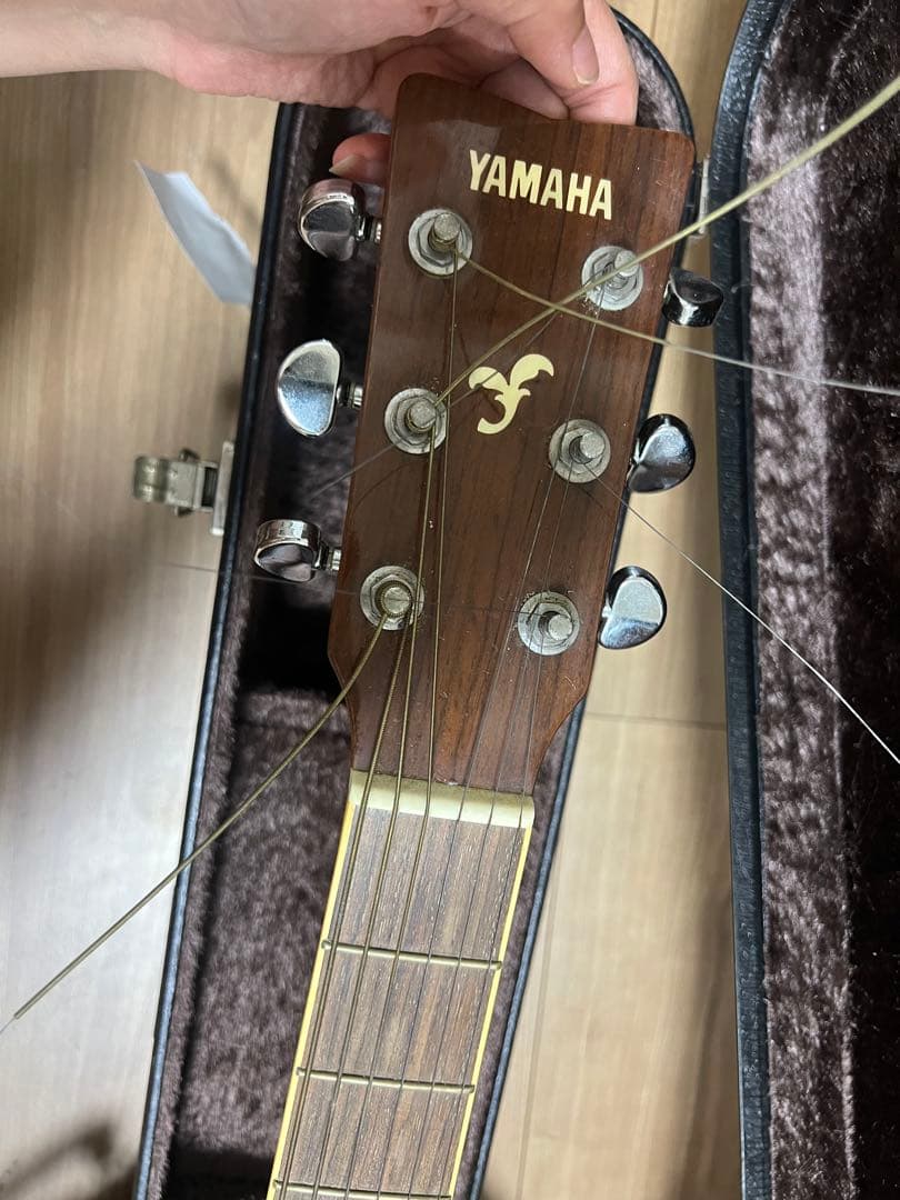 YAMAHA ヤマハ アコースティックギター FG720S BSケース付き現状品