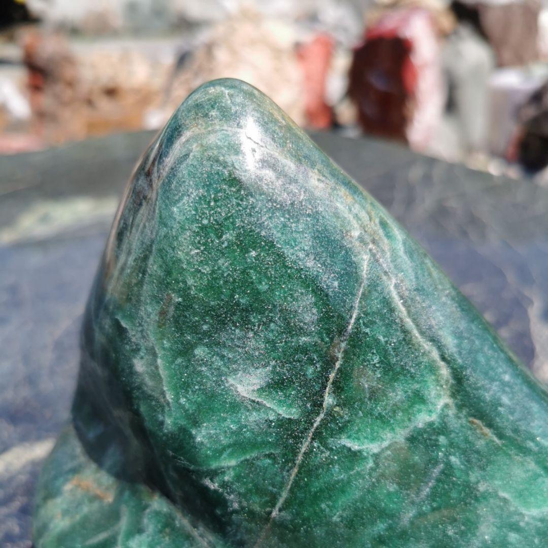 アベンチュリン　パワーストーン　鑑賞石　原石　置物　オブジェ　インテリア