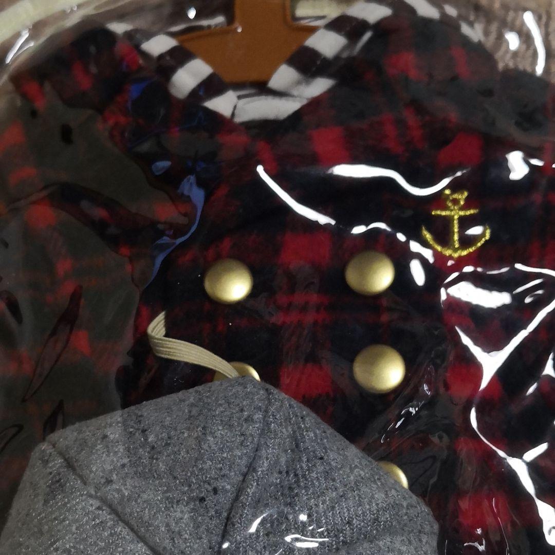 【新品未使用】ダッフィー ぬいぐるみ衣装コスチューム　公式