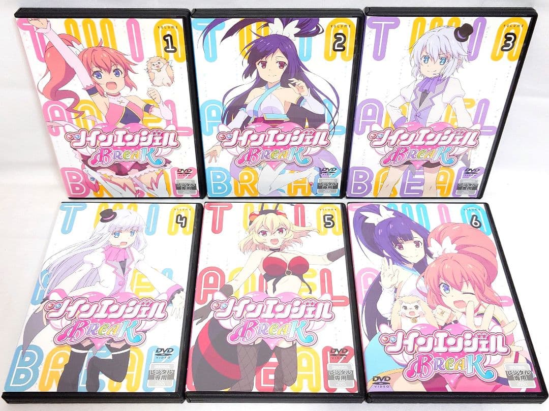 怪盗天使ツインエンジェル【1期+2期+OVA】DVD 全13巻 セット