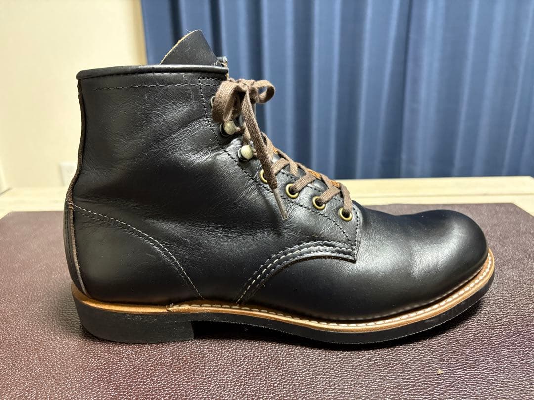 RED WING 3345ブラックスミス 8 1/2 D ブラック