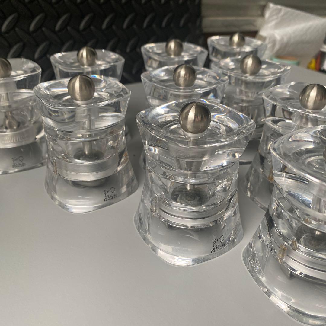 今週スーパーセール　PEUGEOT プジョー　ペッパーミル3個・ソルトミル5個