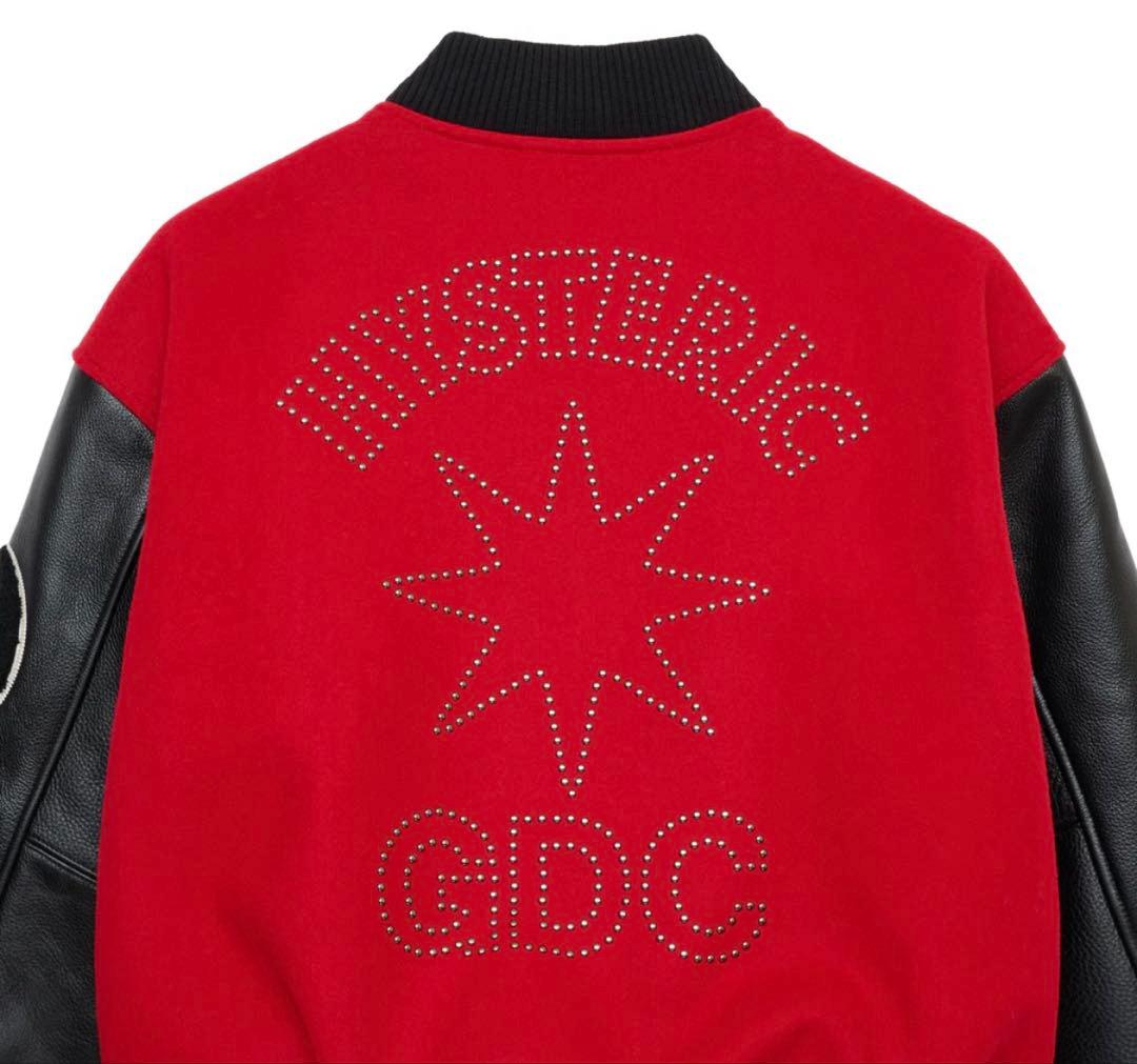 GDC HYSTERIC GLAMOUR コラボ スタジャン　Lサイズ