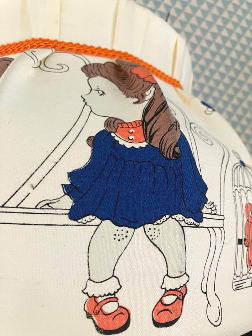 昭和レトロ レトロポップ ペンダントライト 照明 ファンシー シェード 未使用