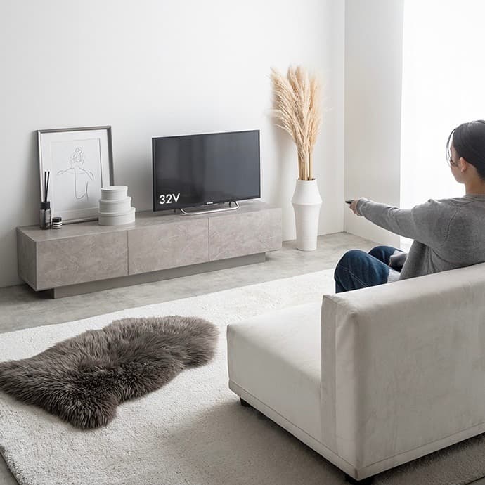 【幅150cm】Sincere 引き出し付きテレビ台 テレビボード 収納