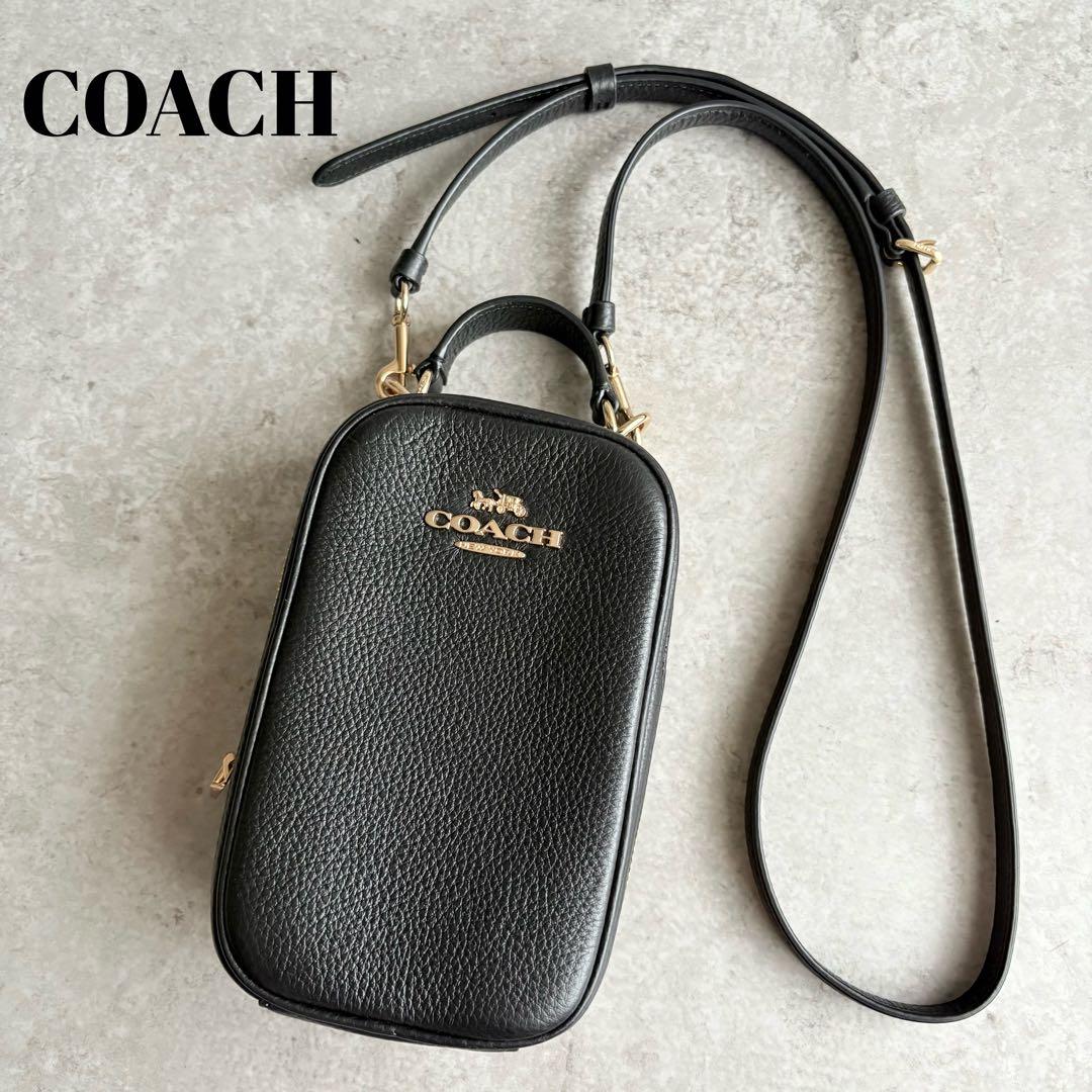 【やなさん様】COACH エヴァ 2way スマホ フォン ショルダーバッグ