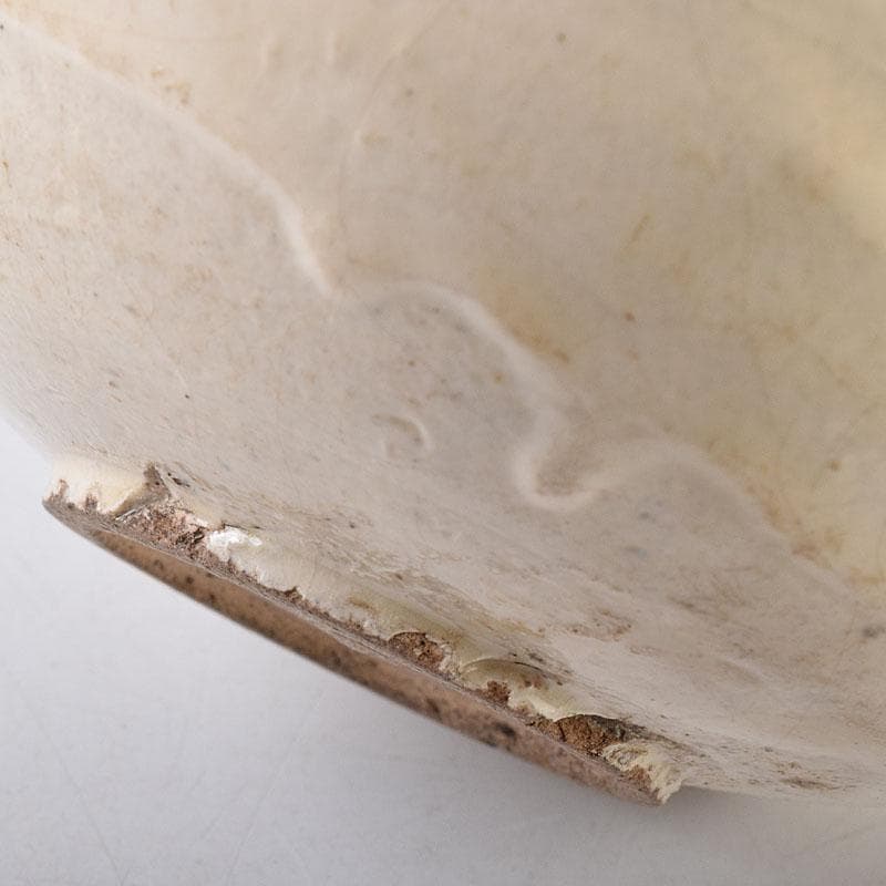 朝鮮美術　李朝　高麗白磁　茶碗　M　R8644