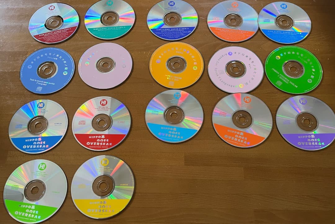 【Nakaさま専用】ヒッポファミリークラブ　19ヶ国語CD60枚＆テキストセット