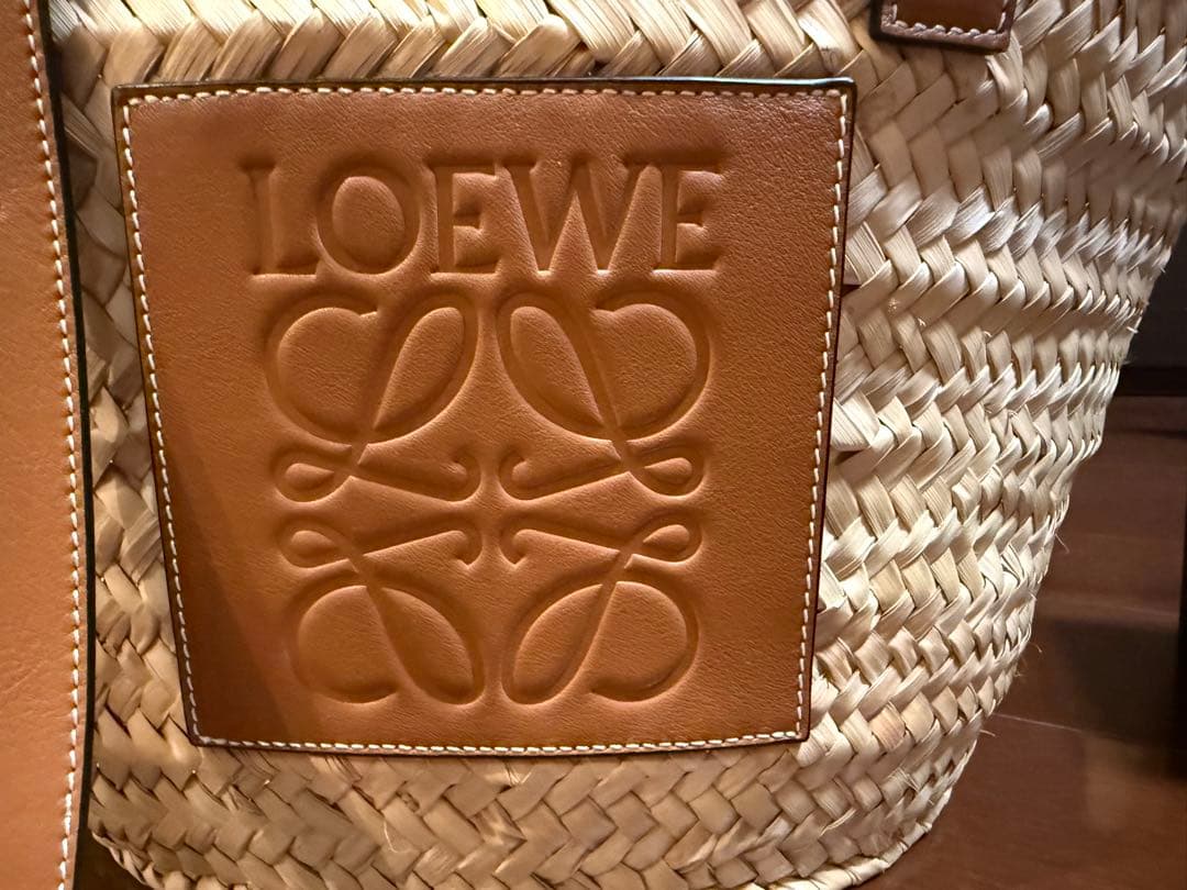 LOEWE ロエベ ブラウン カゴバックM