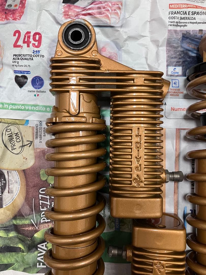 パイオリ　310mm リアサス　当時物　オーバーホール済み　GT380 KH