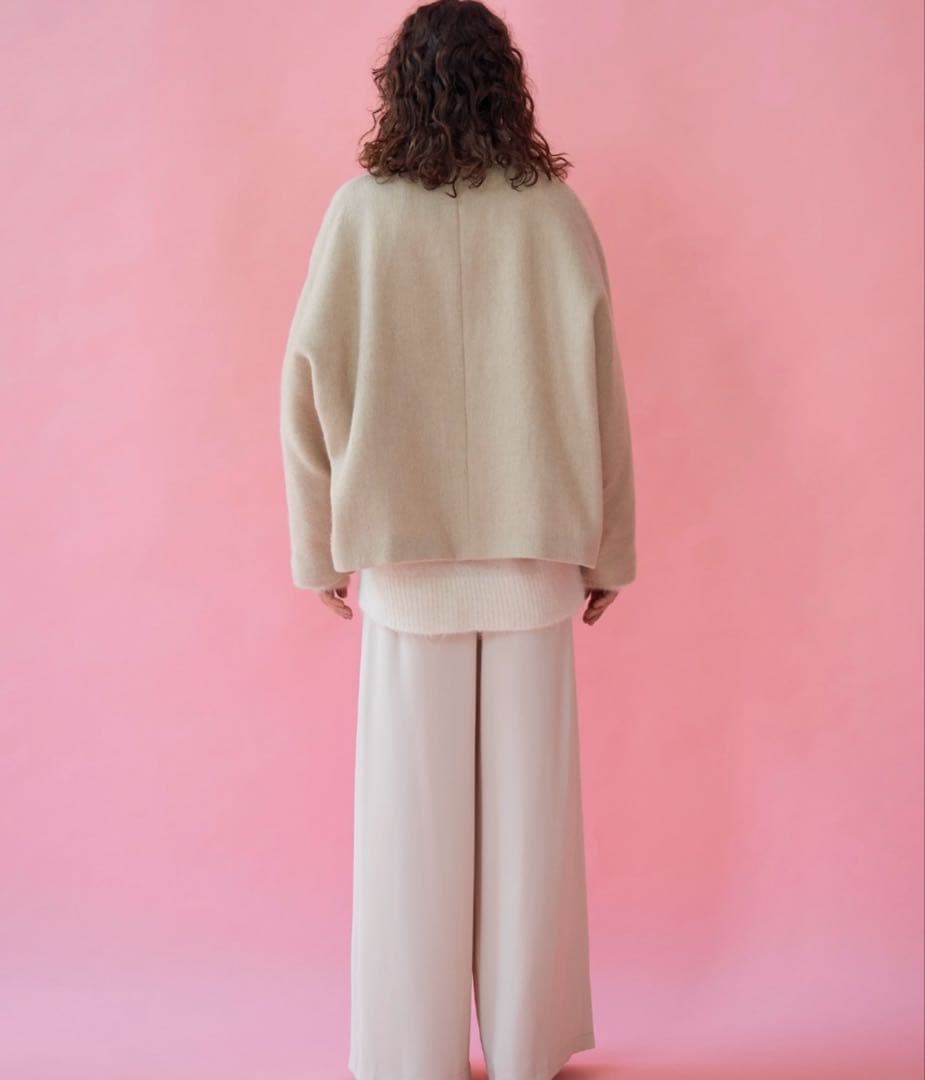 完売　SALE定価4万　アルシーヴ　シャギーピーコート 38