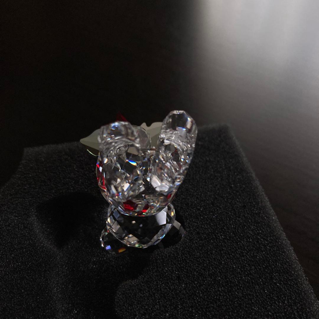 スワロフスキー クリスマスベア 2012年限定 ポインセチア