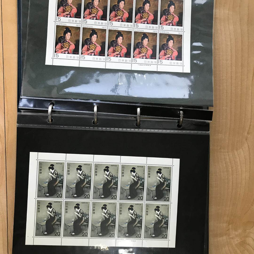 高級シートブック付　記念切手多数