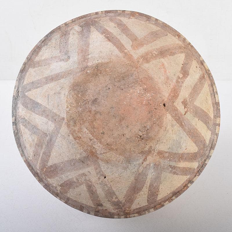 タイ古陶磁　バンチェン土器　アンダーソン土器　彩文土器　蓋壷　C　R8636B