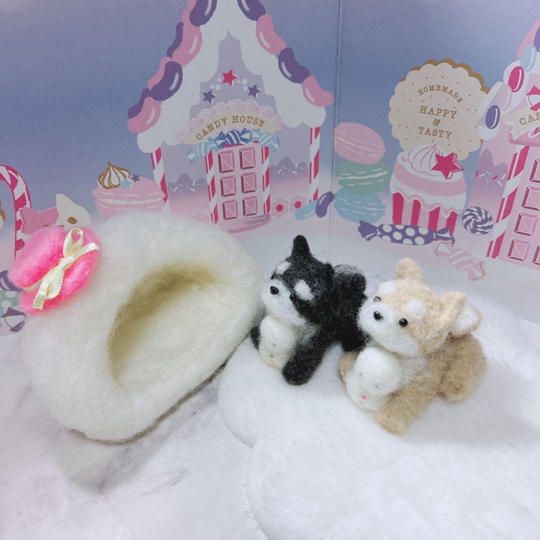 ワンちゃんのお雛様飾り