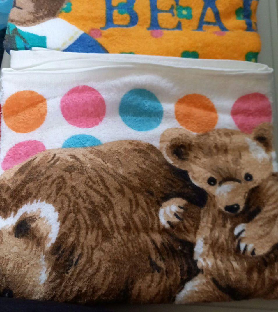 ★昭和レトロ★可愛いアニマルバスタオル★6種6点セット★オマケ付き♪