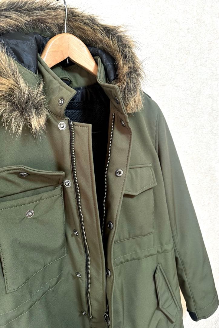 ゆ*は様 お得2着セットデグナーウインタージャケットライダース冬モッズコートカー