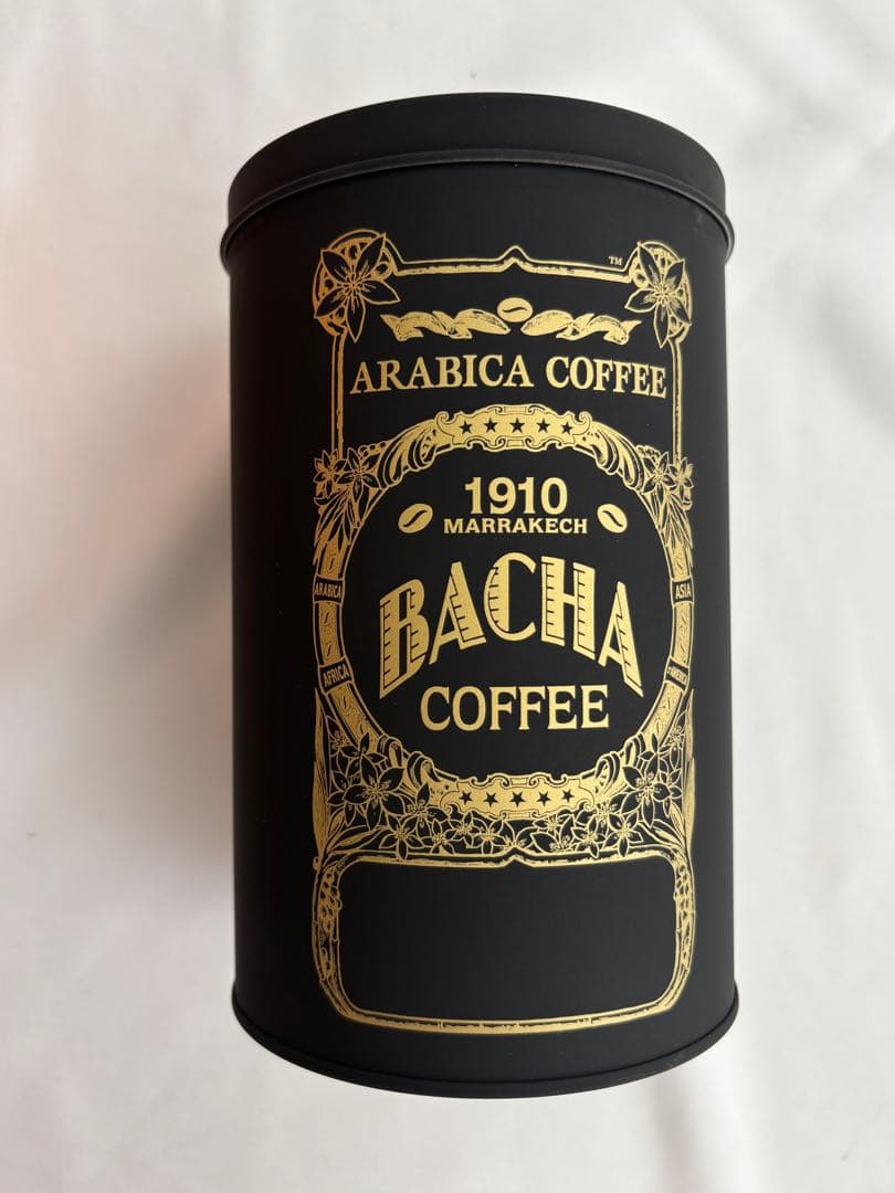 【新品・箱入り】Bacha Coffee バシャコーヒー キャニスター　ブラック