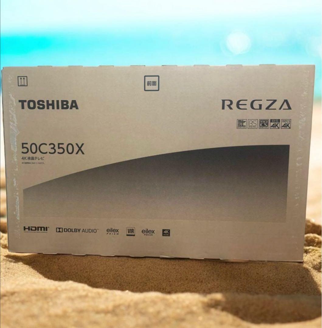 【中古品】TOSHIBA REGZA 50C350X(B) 50インチ液晶テレビ