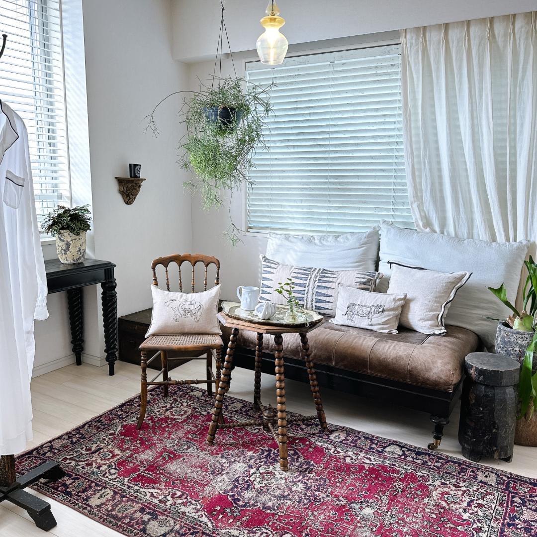 actn202 トルコ ヴィンテージラグ A112