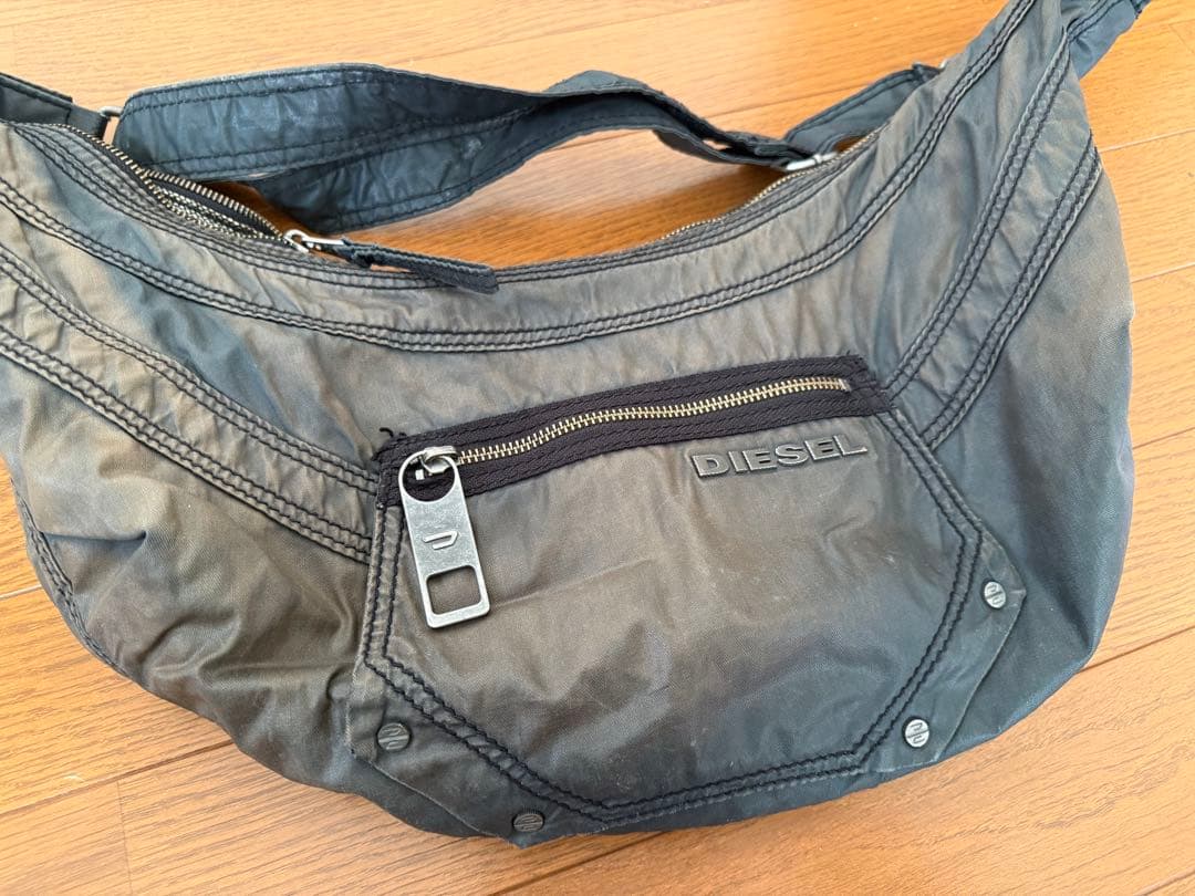 バッグ Diesel bag y2k Archive 2000s half moon