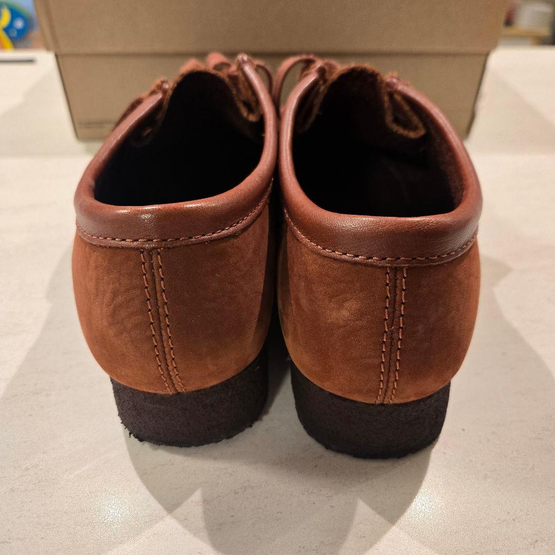 CLARKS Wallabees ブラウン モカシン 6h