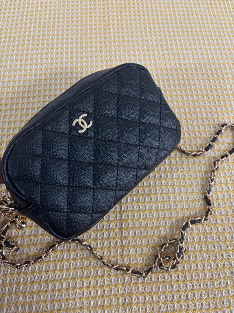 自家保管！ブラック ショルダーバッグ