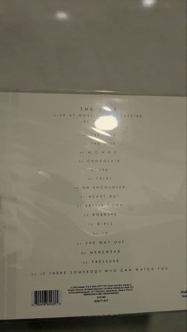 その他 THE 1975 Live From Gorilla rsd2024