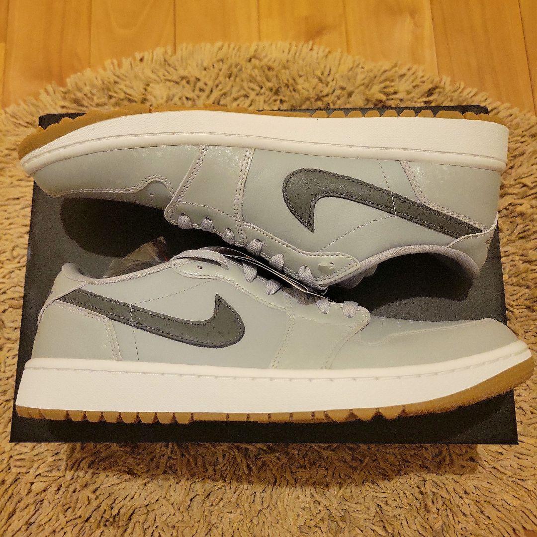 シューズ(男性用) Nike Air Jordan 1 Low Golf Wolf Grey Gum