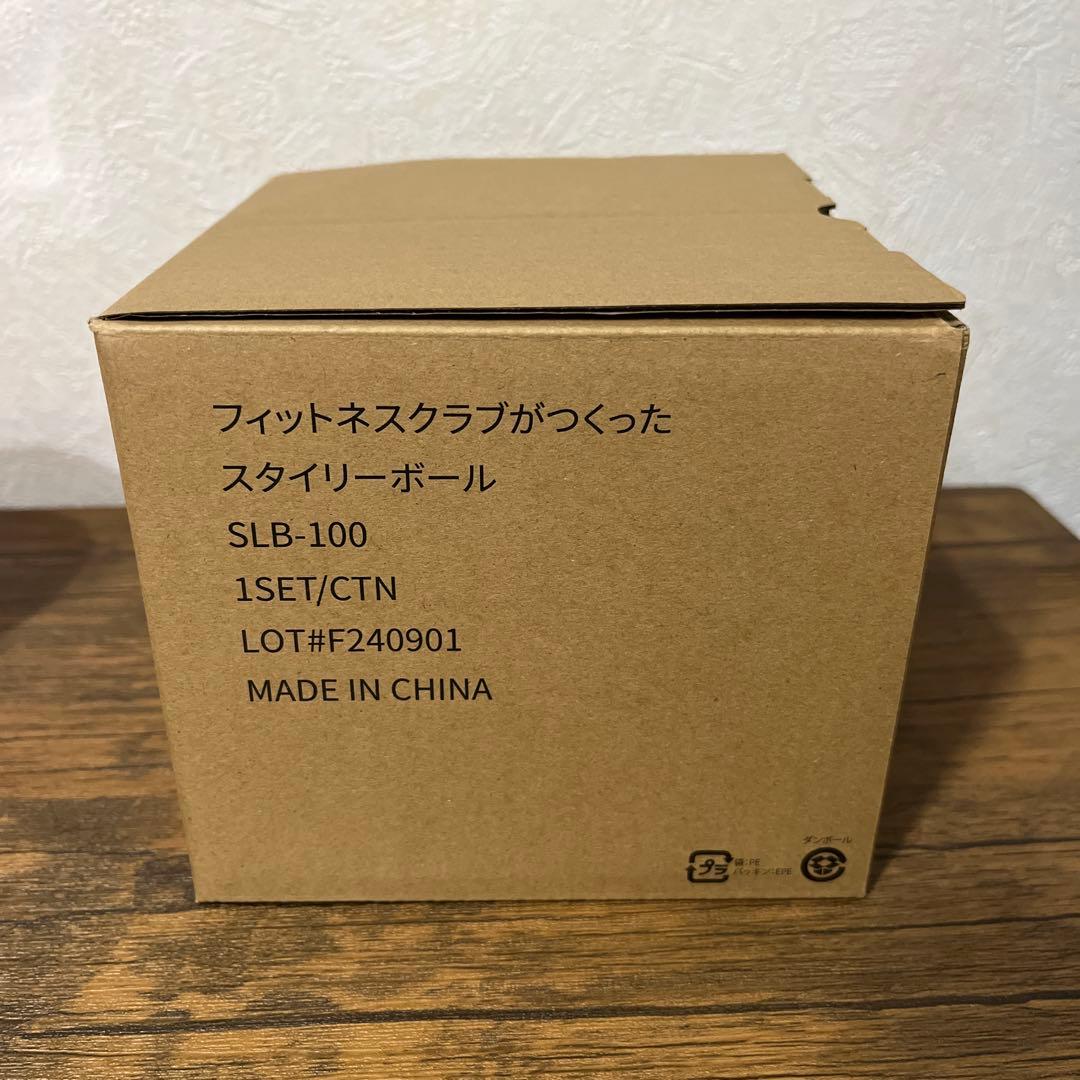 東急スポーツオアシス　スタイリーボール　赤レッドカバー付き　説明書付き