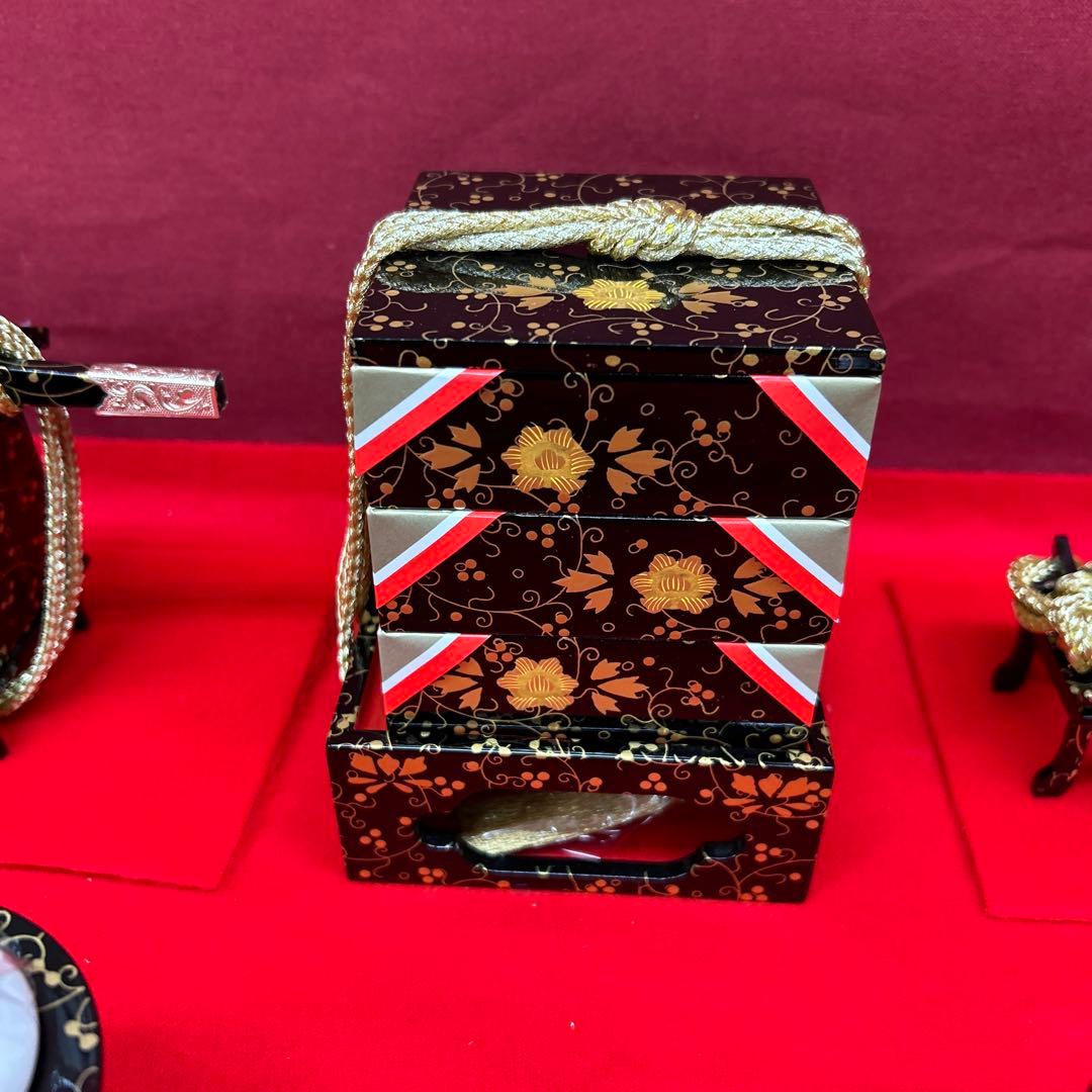 【183】ひな祭り＊雛道具＊6点セット＊展示品